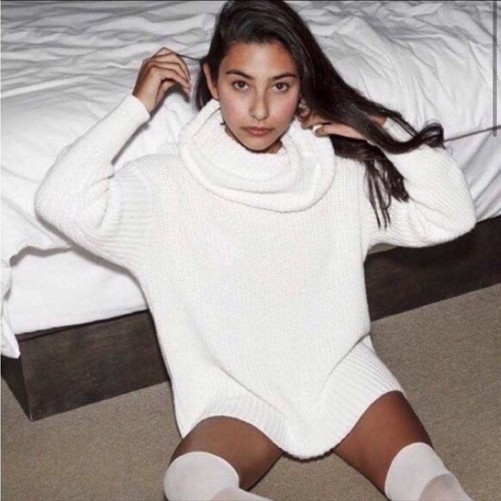 American apparel turtleneck sweater